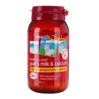 Prolife 羊奶加钙咀嚼片 香草口味 200粒-保质期-2025.06