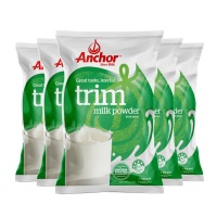 新西兰直邮-Anchor 安佳 成人脱脂奶粉 1kg*6袋-保质期-2025.04