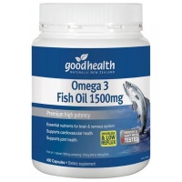 Good Health Omega 3 Fish Oil 1500mg 400 Capsules EXP.2026.11