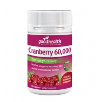 Good Health Cranberry 60,000 50 Capsules EXP.2026.11