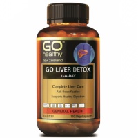 GO Healthy Go Liver Detox 1-A-Day 120 Vege Capsules EXP.2026.10