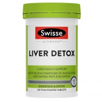 Swisse Ultiboost Liver Detox 120 Tablets EXP.2026.09