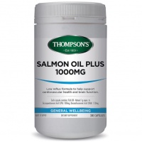 Thompson's Salmon Oil Plus 1000mg 300 Capsules EXP.2026.6