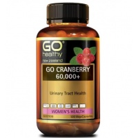 GO Healthy Go Cranberry 60000+ 120 Vege Capsules EXP.2026.3