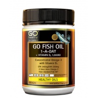 GO Healthy Go Fish Oil 1-A-Day + Vitamin D 1000IU EXP.2026.1