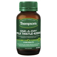 Thompson‘s One-A-Day Milk Thistle 42,000 60 Capsules EXP.202...