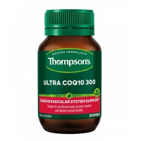 Thompson's Ultra CoQ10 300mg 30 Capsules EXP.2026.10
