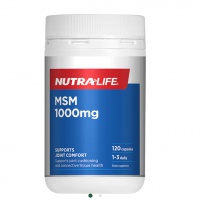 Nutralife MSM 1000mg 120 capsules-EXP.2025.8