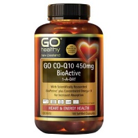 GO Healthy Go Co-Q10 450mg BioActive 1-A-Day EXP.2026.5