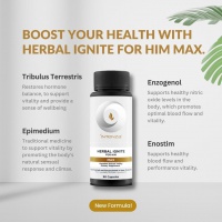 Intenza Herbal Ignite For Him Max 90 capsules EXP.2026.9