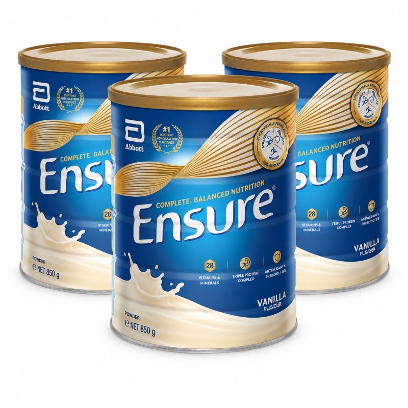Abbott Ensure 雅培安素 成年人营养粉 香草味 850g/罐